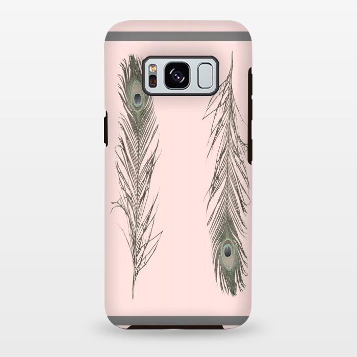 Galaxy S8 plus StrongFit Feather Style by Joanna Vog