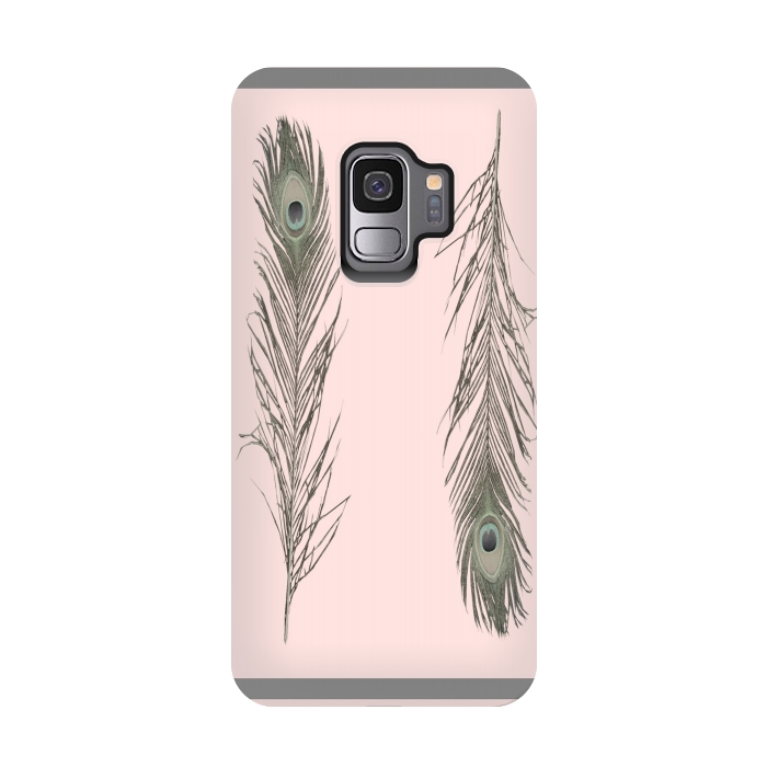 Galaxy S9 StrongFit Feather Style by Joanna Vog