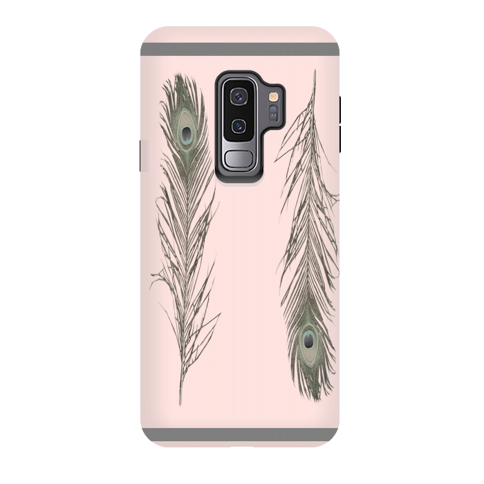 Galaxy S9 plus StrongFit Feather Style by Joanna Vog