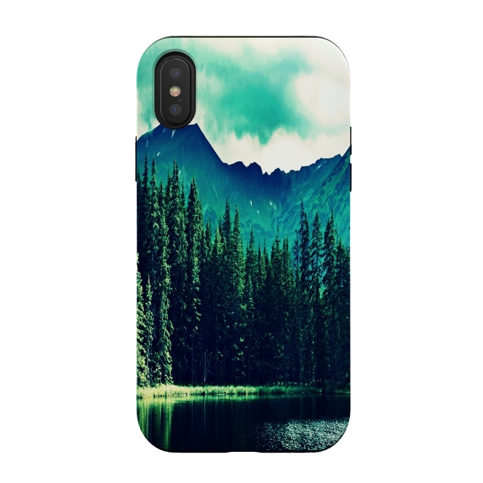 iPhone Xs / X StrongFit Enchanted Forest by Joanna Vog