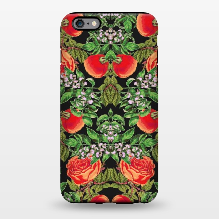 iPhone 6/6s plus StrongFit Floral Tomato by Zala Farah