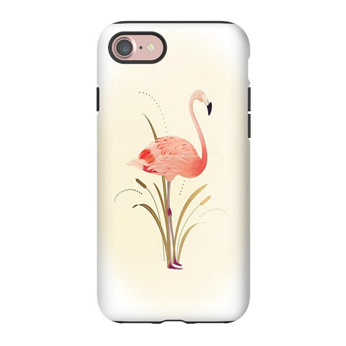 iPhone 7 StrongFit Flamingo Dream by Joanna Vog