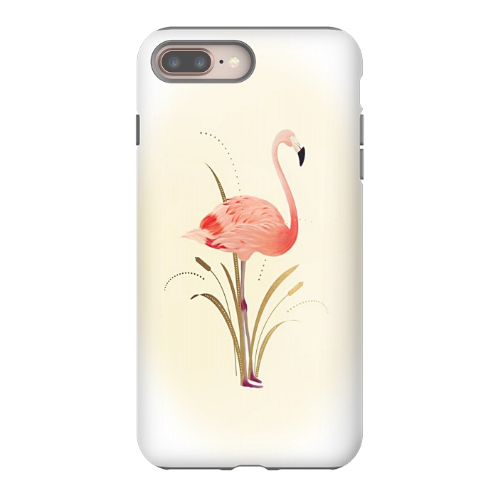 iPhone 7 plus StrongFit Flamingo Dream by Joanna Vog
