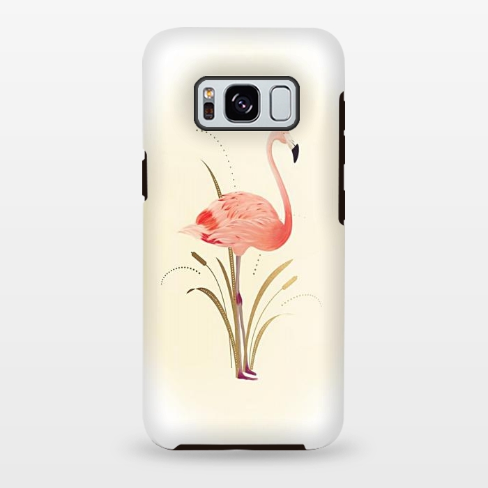 Galaxy S8 plus StrongFit Flamingo Dream by Joanna Vog