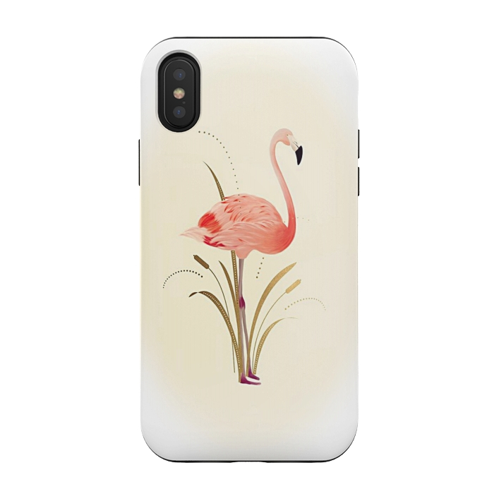 iPhone Xs / X StrongFit Flamingo Dream by Joanna Vog