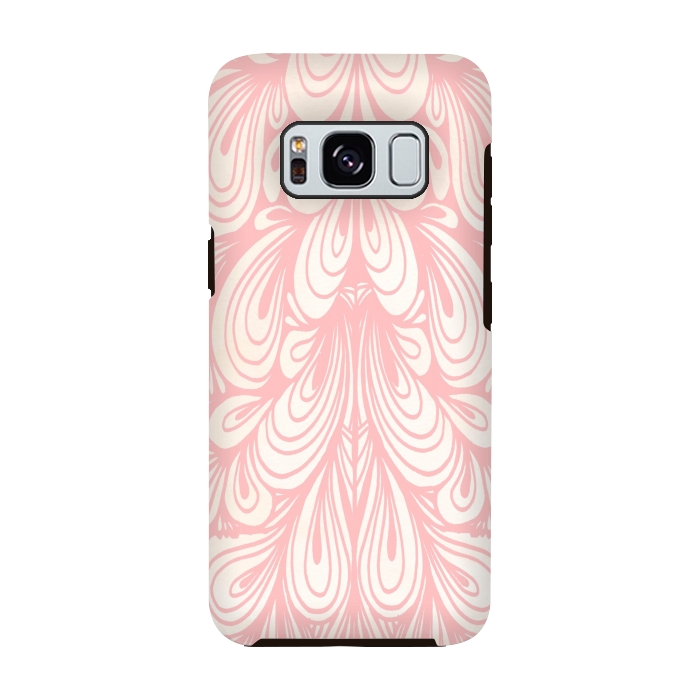 Galaxy S8 StrongFit Pink Garden by Joanna Vog