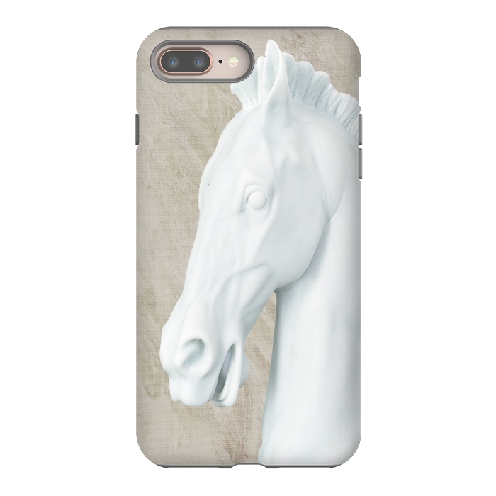iPhone 7 plus StrongFit Ancient Sculpture Horse Decor  by Joanna Vog