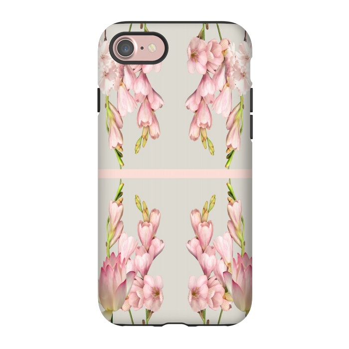 iPhone 7 StrongFit Pink Aura Design by Joanna Vog