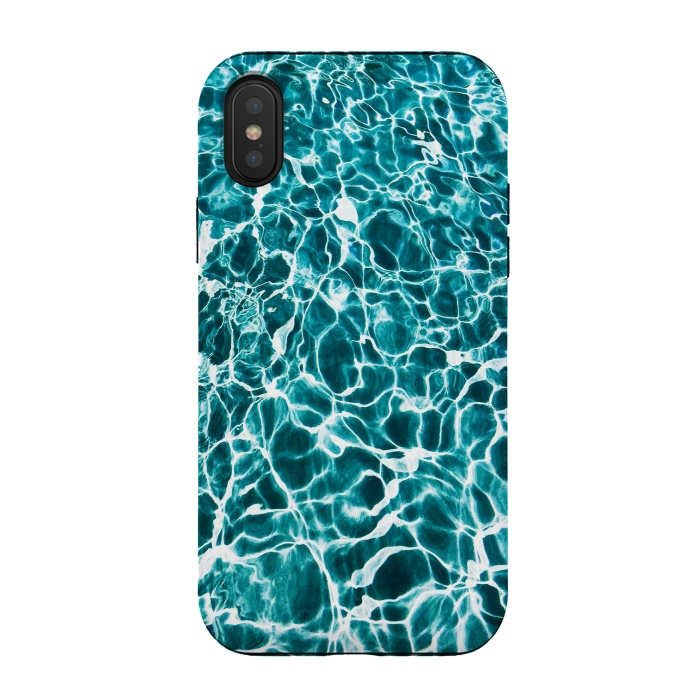 iPhone Xs / X StrongFit Breaking The Waves by Joanna Vog
