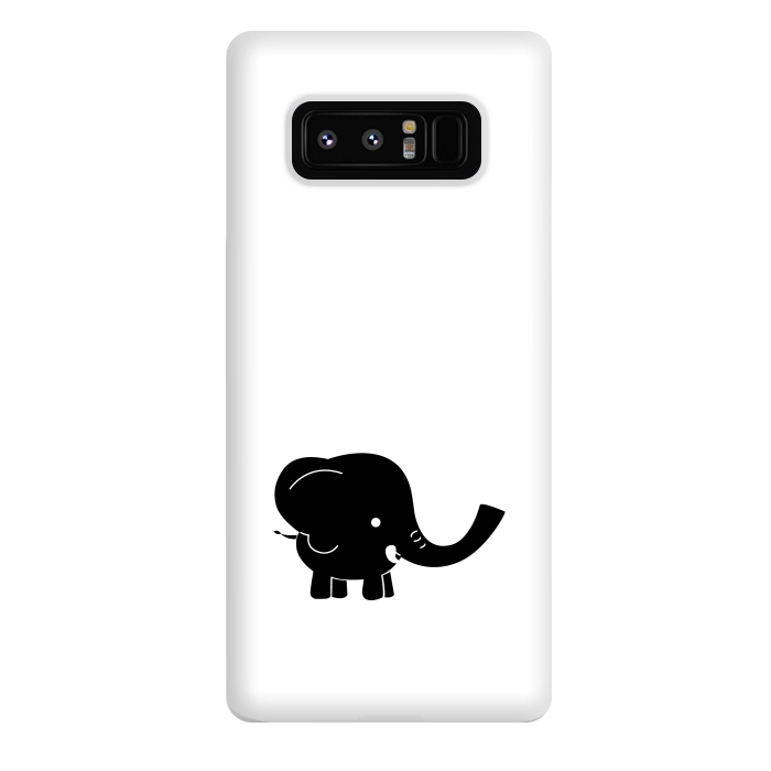 Galaxy Note 8 StrongFit Cute elephant cartoon by TMSarts