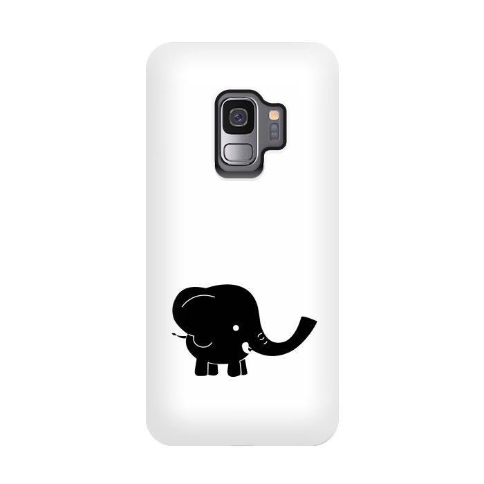 Galaxy S9 StrongFit Cute elephant cartoon by TMSarts