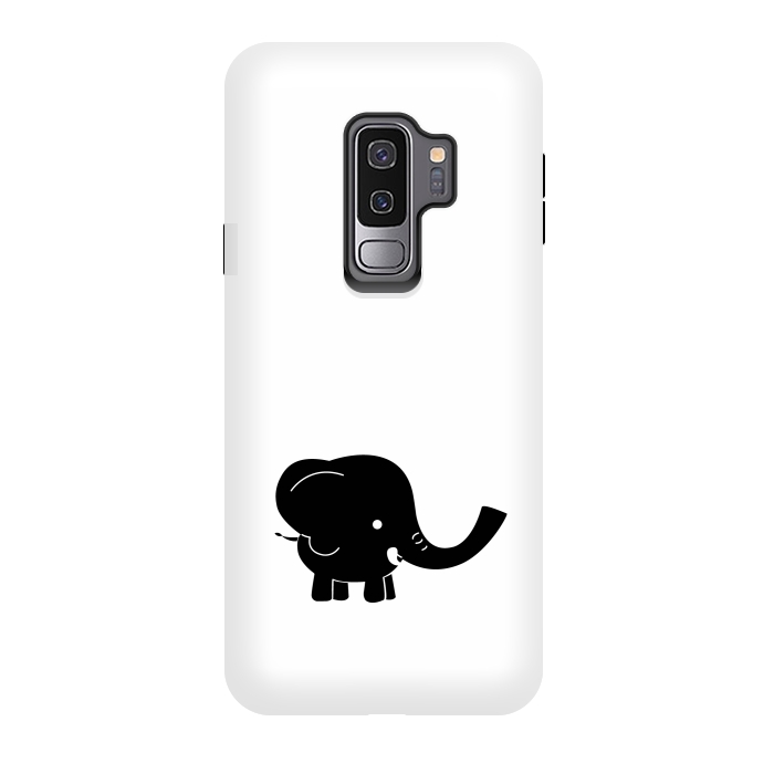 Galaxy S9 plus StrongFit Cute elephant cartoon by TMSarts
