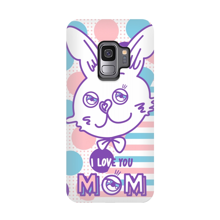 Galaxy S9 StrongFit I LOVE YOU MOM by Michael Cheung