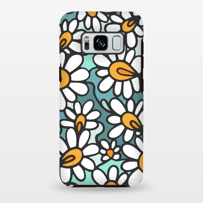 Galaxy S8 plus StrongFit Daisies by Majoih