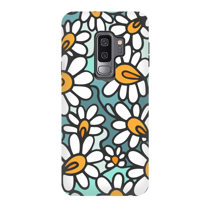 Galaxy S9 plus StrongFit Daisies by Majoih