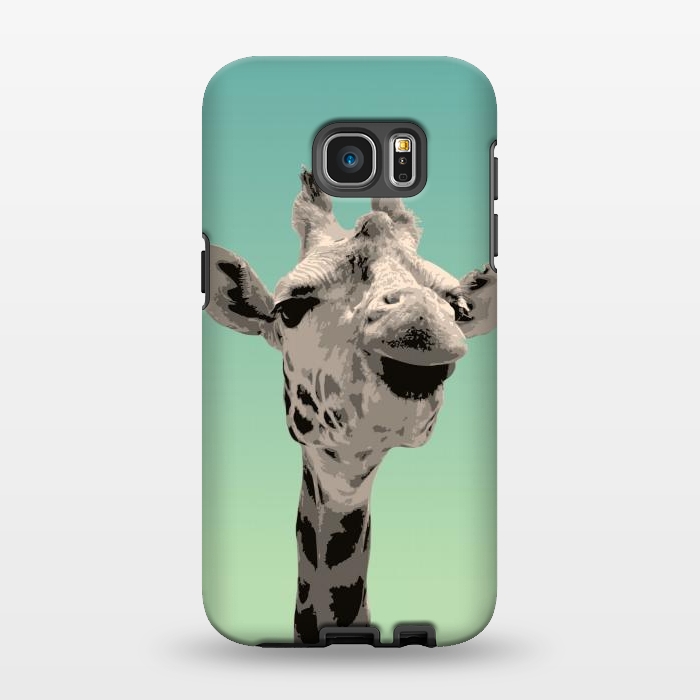 Galaxy S7 EDGE StrongFit Giraffe by Mangulica
