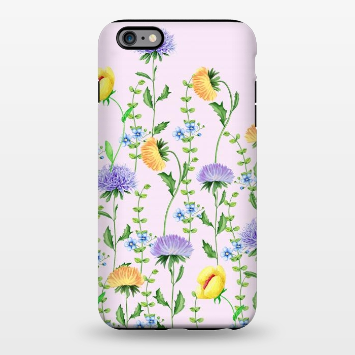 iPhone 6/6s plus StrongFit Aster Flora by Creativeaxle