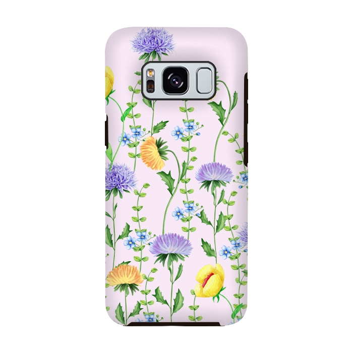 Galaxy S8 StrongFit Aster Flora by Creativeaxle
