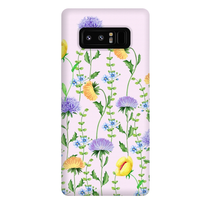 Galaxy Note 8 StrongFit Aster Flora by Creativeaxle