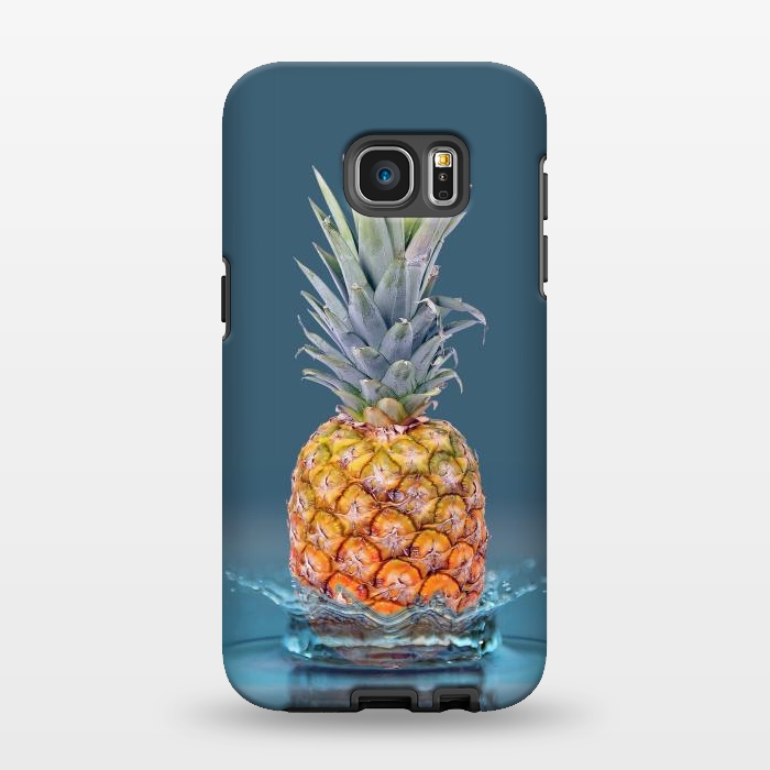 Galaxy S7 EDGE StrongFit Pineapple Strike by Creativeaxle