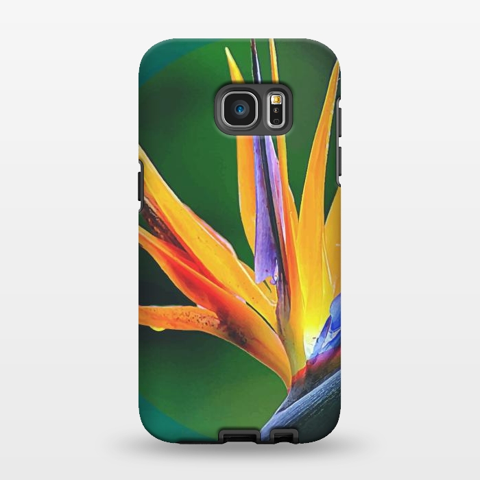 Galaxy S7 EDGE StrongFit Bird of Paradise by Creativeaxle