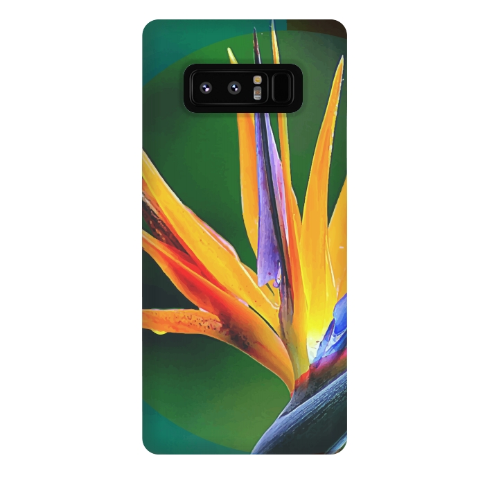 Galaxy Note 8 StrongFit Bird of Paradise by Creativeaxle