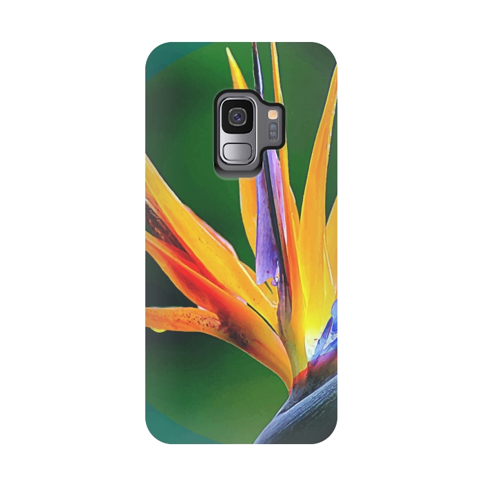 Galaxy S9 StrongFit Bird of Paradise by Creativeaxle