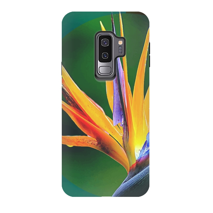 Galaxy S9 plus StrongFit Bird of Paradise by Creativeaxle