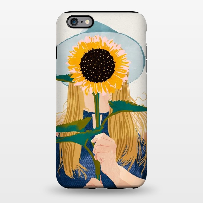 iPhone 6/6s plus StrongFit Miss Sunflower V2 by Uma Prabhakar Gokhale