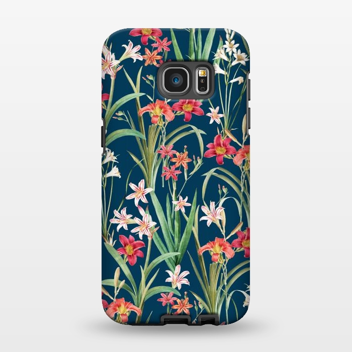 Galaxy S7 EDGE StrongFit Blossom Botanical by Uma Prabhakar Gokhale