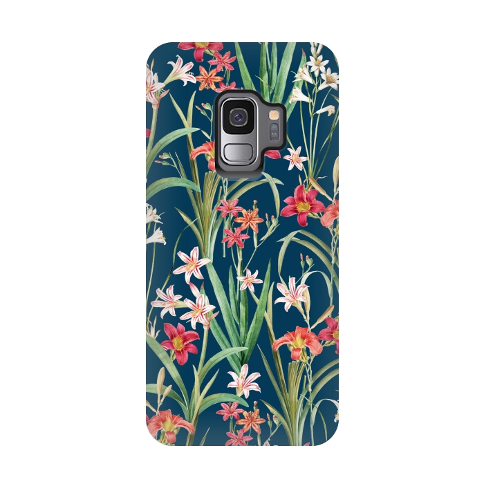 Galaxy S9 StrongFit Blossom Botanical by Uma Prabhakar Gokhale