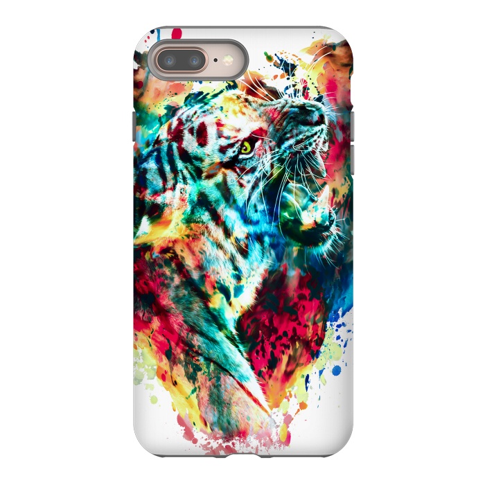 iPhone 7 plus StrongFit Tiger Roar by Riza Peker