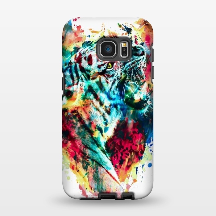 Galaxy S7 EDGE StrongFit Tiger Roar by Riza Peker