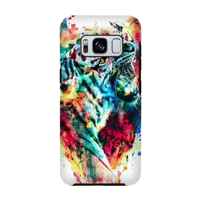 Galaxy S8 StrongFit Tiger Roar by Riza Peker