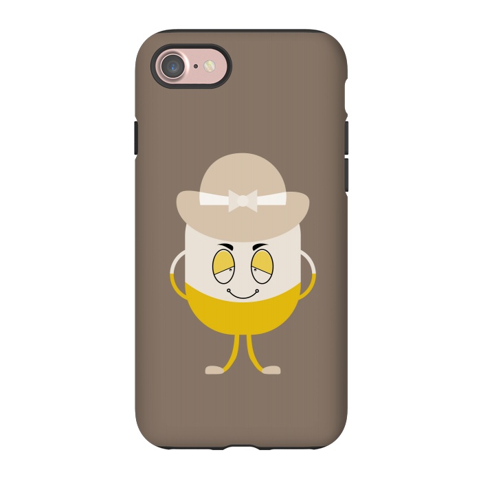 iPhone 7 StrongFit cartoon cool guy by TMSarts
