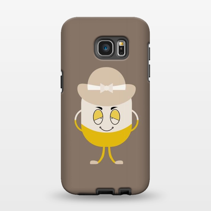 Galaxy S7 EDGE StrongFit cartoon cool guy by TMSarts