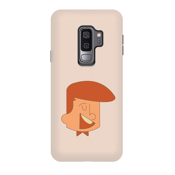Galaxy S9 plus StrongFit head stylish guy by TMSarts