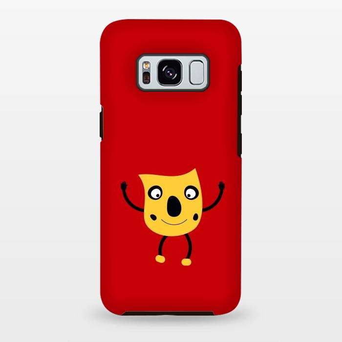 Galaxy S8 plus StrongFit funny happy man by TMSarts