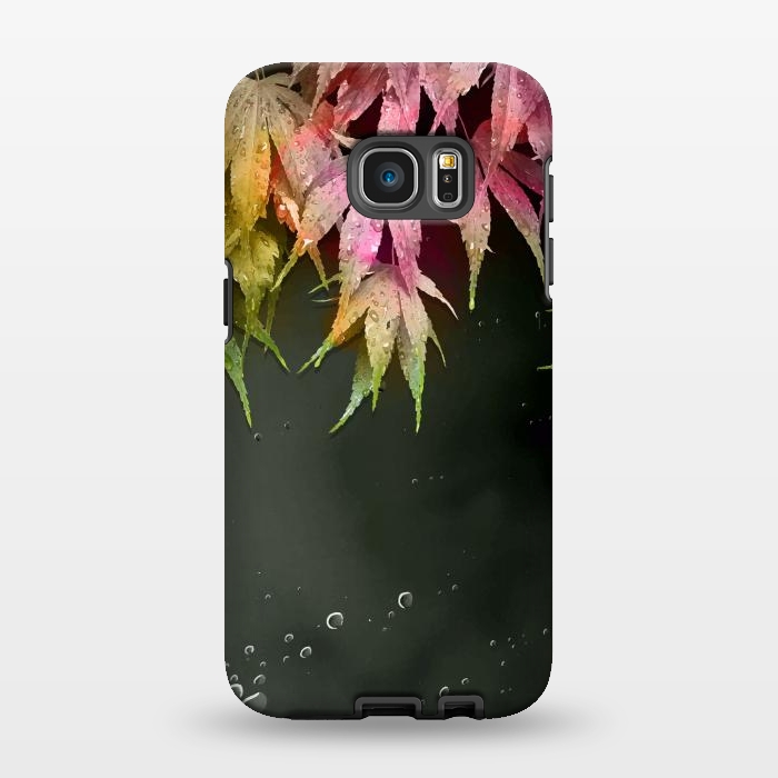 Galaxy S7 EDGE StrongFit Acer Leaves by Creativeaxle