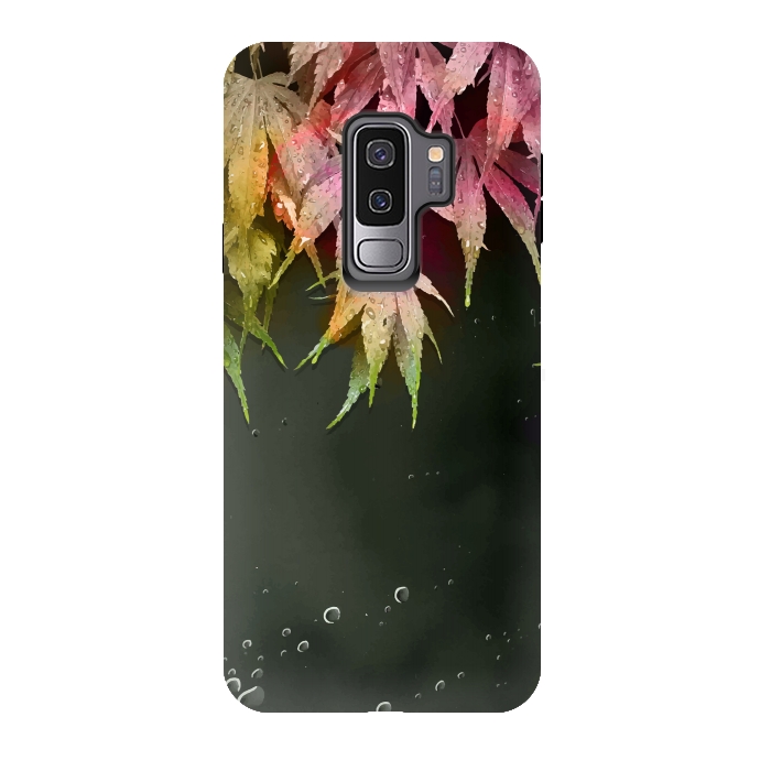 Galaxy S9 plus StrongFit Acer Leaves by Creativeaxle