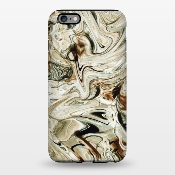 iPhone 6/6s plus StrongFit Brown Marble by Creativeaxle