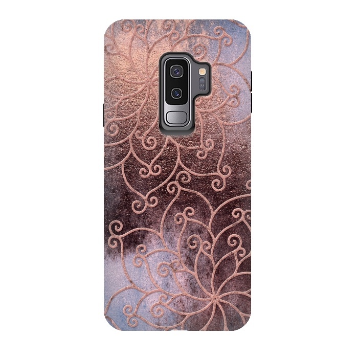 Galaxy S9 plus StrongFit Pink Sundown by  Utart