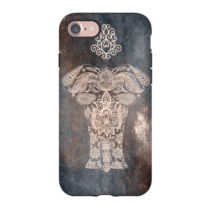 iPhone 7 StrongFit Elepephant Mandala by  Utart