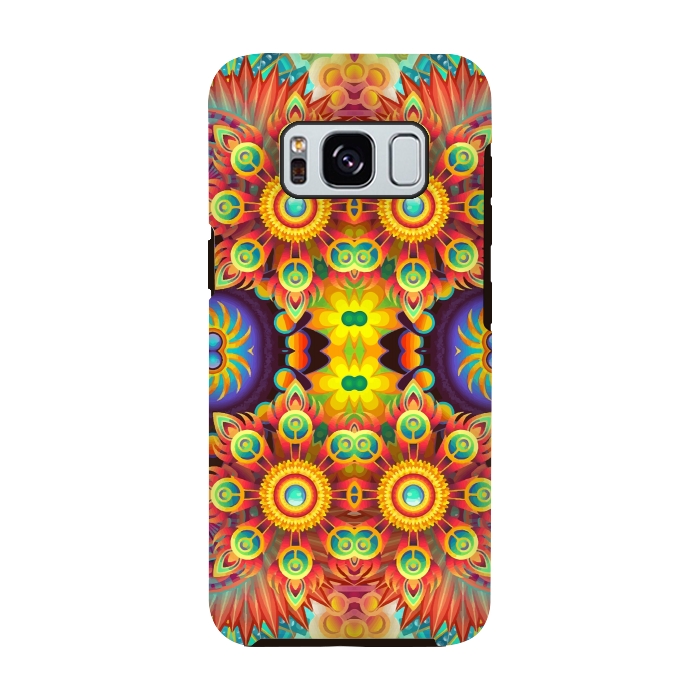 Galaxy S8 StrongFit Abstract Color Art by Creativeaxle