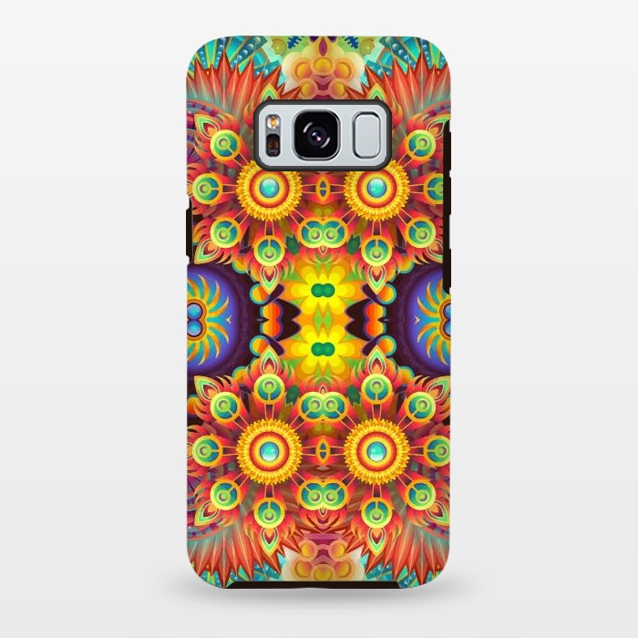 Galaxy S8 plus StrongFit Abstract Color Art by Creativeaxle