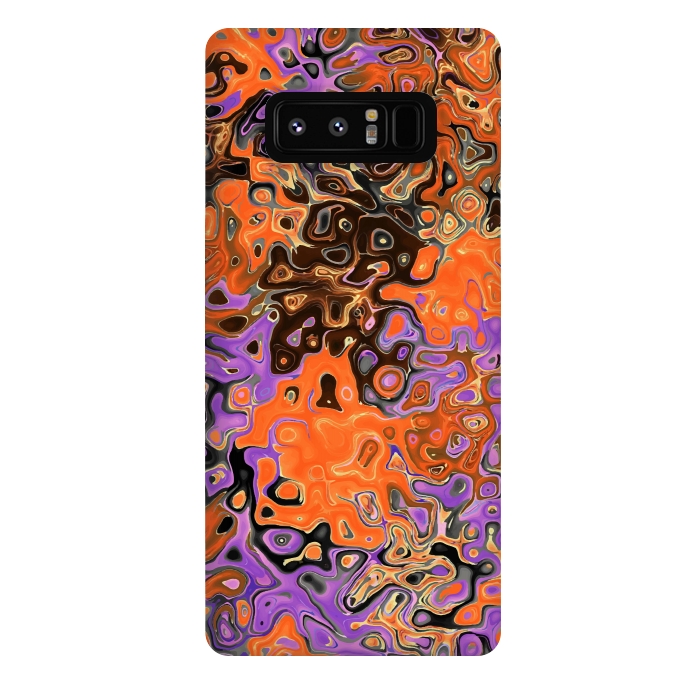 Galaxy Note 8 StrongFit Luminous Liquid Pattern V2 by Creativeaxle