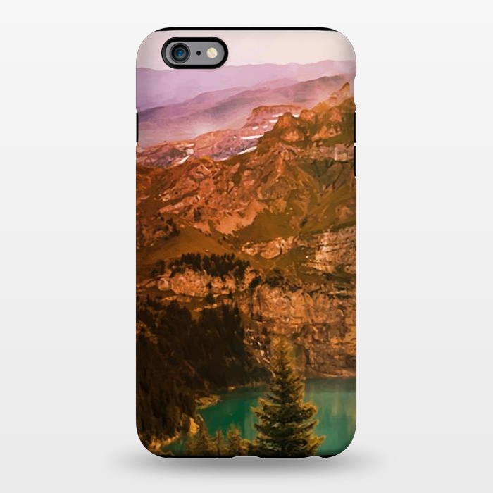 iPhone 6/6s plus StrongFit Mountain Valley by Creativeaxle