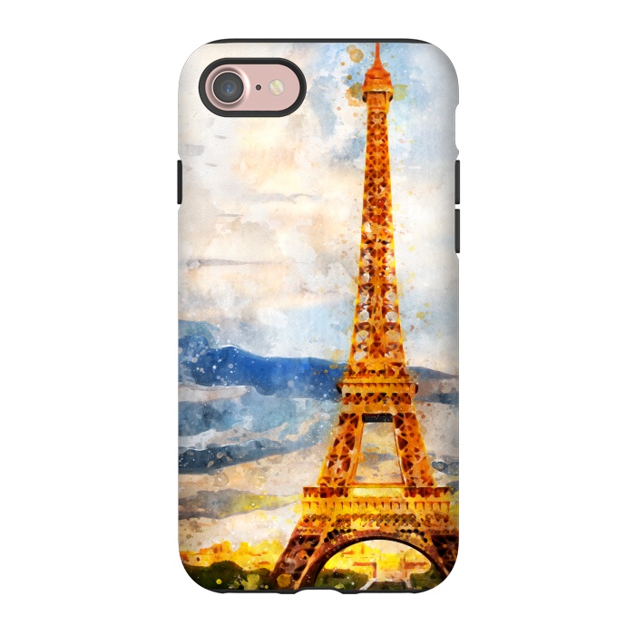 iPhone 7 StrongFit Eiffel Tower by Creativeaxle