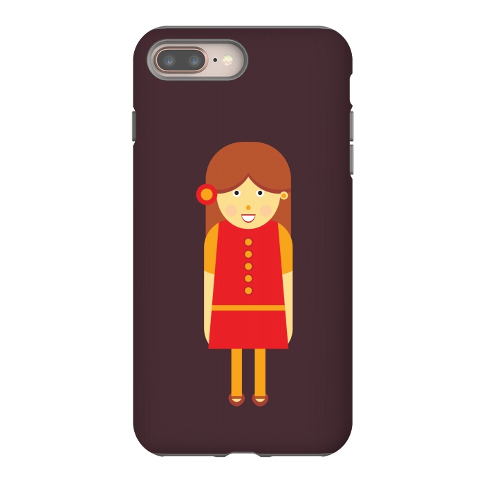 iPhone 7 plus StrongFit baby girl casual by TMSarts