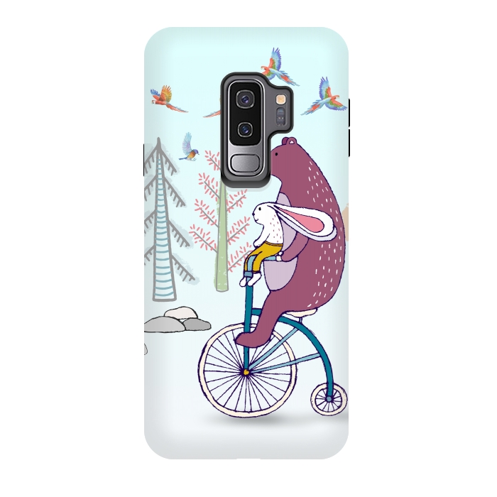 Galaxy S9 plus StrongFit Bear Suffer by Creativeaxle